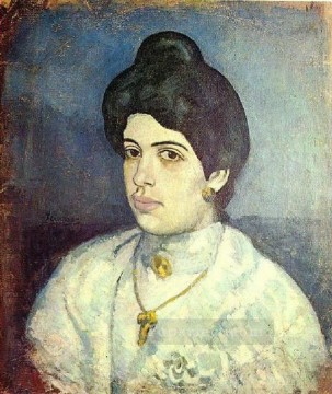 company of captain reinier reael known as themeagre company Painting - Portrait of Corina Romeu 1902 Pablo Picasso